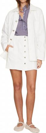 Xirena Sydelle Mini Skirt In White