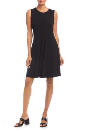 Karen Kane Sleeveless Jersey Dress in Black at Nordstrom, Size X-Large P