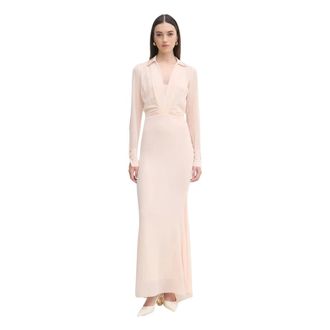 Patrizia Pepe Mujer, Vestidos, Beige, Talla: L