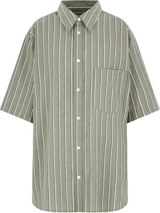 Isabel Marant Overhemden, Heren, Groen, M, Katoen, Labilio Shirt