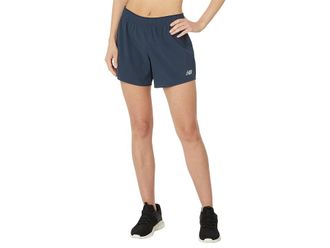 New Balance RC Shorts 5 Womens Shorts NB Navy : LG 5