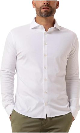 DeSoto Klassiek Wit Overhemd voor Mannen - Heren - Casual Overhemden - Wit - 5XL - Overhemden