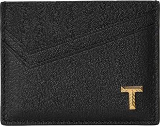 Ted Baker T Logo Kaarthouder (Zwart)