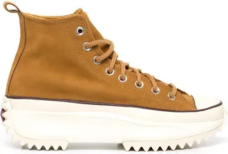 Converse Sneakers alte chunky - Marrone