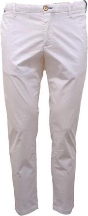 AT.P. CO A181Sasa 45 Sasa Broeken - Heren - Chinos - Wit - XS - Katoen - Broeken