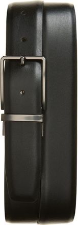 Original Penguin Reversible Leather Belt in Black/Brown at Nordstrom Rack, Size 36