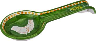 Arcucci cuchara de pluma verde 28 cm