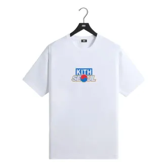 Kith Seoul Classic Logo T-Shirt White KHMG030075-101
