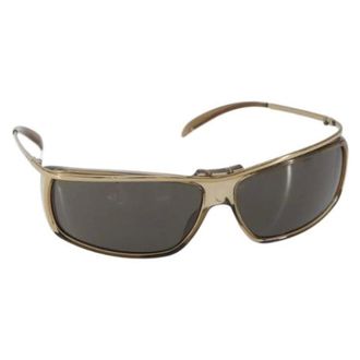 Gucci Pre-owned Accessories, female, Brown, Size: ONE SIZE Pre-owned Metal Sunglasses