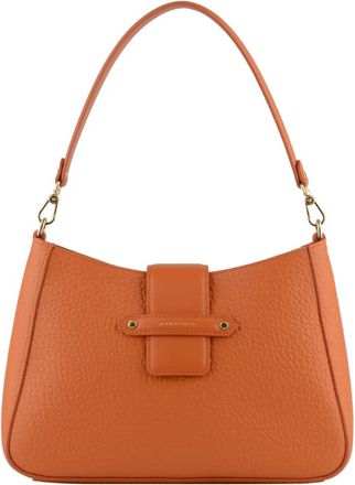 Pourchet Fleuves Grand mod&egrave;le - Dames - Schoudertassen - Oranje - ONE Size - Leer - Tassen
