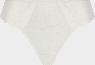 Lise Charmel Tulle & Jacquard Italian Briefs