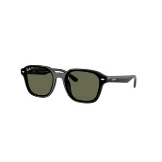 Ray-Ban Vierkante zonnebril - unisex - Zonnebrillen - Zwart - 65 MM - Nylon - Accessoires