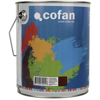 cofan Esmalte Sint&eacute;tico (4 L) Color Tabaco, Esmalte Sint&eacute;tico Al Disolvente Disponible En Una Amplia Gama De Colores Y Tonalidades Fabricado A Base De Resin