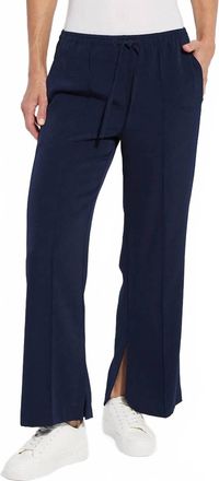Lyss&eacute; Womens Genevieve Drawstring Trouser In True Navy