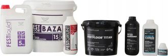 OEM Kit De Suelo De Microcemento Festfloor Titan + Refuerzo De Sustrato - 10 M&sup2; Barniz Mate. Kit De Suelo De Microcemento Festfloor Titan + Refuerzo De Su