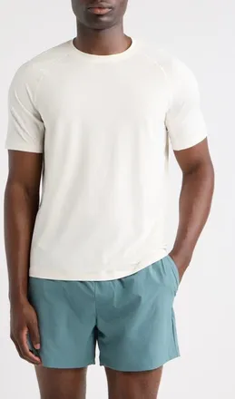 Zella Endurance Performance T-Shirt in White Hot at Nordstrom, Size Xx-Large