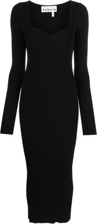 Remain Long Sleeve Dress - Womens - Polyester/Viscose