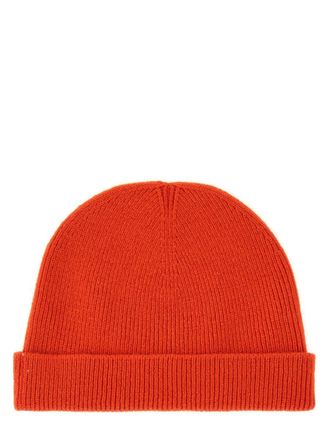 Jil Sander J47ZZ0130_J14773626 Wool Blend Beanie - Orange
