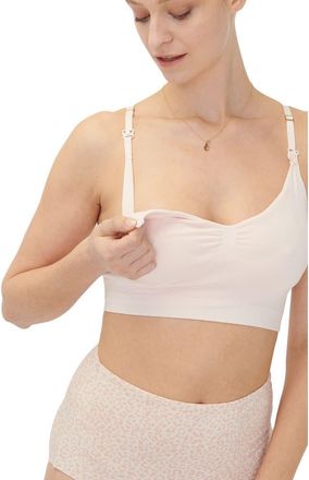 Hatch The Essential Nursing And Pumping Bra in Petal at Nordstrom, Size X-Large
