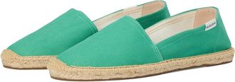 Soludos Original Espadrille Womens Shoes Fiji Green : EU 37 (US Womens 6-6.5) B - Medium, Canvas/Cotton