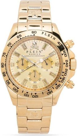 Philipp Plein Nobile quartz 43mm - men - stainless steel - One Size - Gold