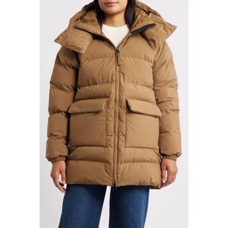 Helly Hansen Ellie Puffy Insulated Parka in Sepia at Nordstrom, Size X-Small