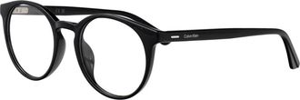 Calvin Klein Stijlvolle Optische Ck 20527 Bril - unisex - Brillen - Zwart - 49 MM - Accessoires