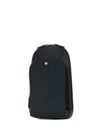 Montblanc Borsa a tracolla in pelle - Nero