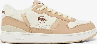 Lacoste Womens T-Clip Set Trainers - Brown - Size: 10.5