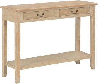 vidaXL vidaXL Tavolo Consolle 110x35x80 cm in Legno