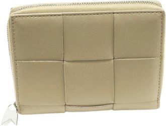 Bottega Veneta Pre-owned Wallets, female, Beige, Size: ONE SIZE Pre-owned Vintage Wallet