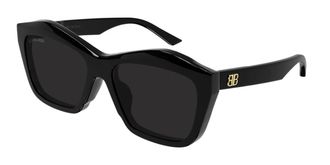 Balenciaga BB0216S 001 Womens Sunglasses Black Size 57