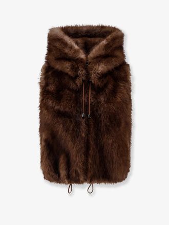 VALENTINI 1972 Giubbino smanicato in pelliccia ecologica - VALENTINI 1972 - gender_Woman