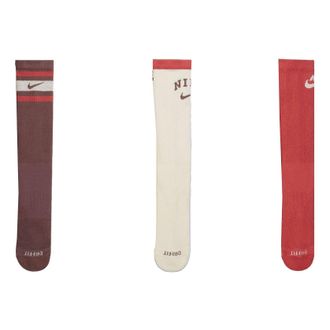 Nike Everyday Plus Cushioned Crew Socks 3 Pairs Multi DX7665-909