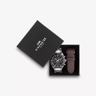Coach Cole Watch Gift Set, 44 Mm