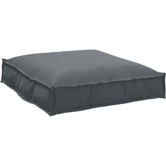 vidaXL Cuscino per seduta pallet Antracite 70 x 70 x 12 cm Vidaxl