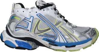 Balenciaga Sneakers Runner Uomo Tessuto Bianco/Blu