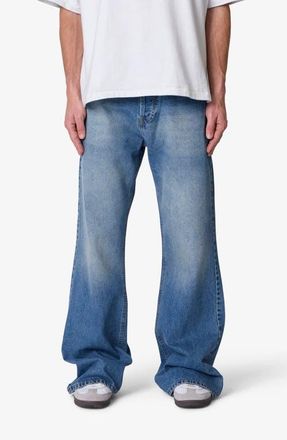 mnml Kick Flare Jeans in Washed Blue at Nordstrom, Size 32