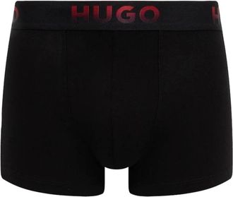 HUGO BOSS Katoenmix Boxer Briefs - Heren - Onderbroek - Zwart - XL - Katoen - Ondergoed