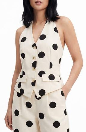 By Design Maude Halter Top in Harper Dot at Nordstrom Rack, Size X-Large
