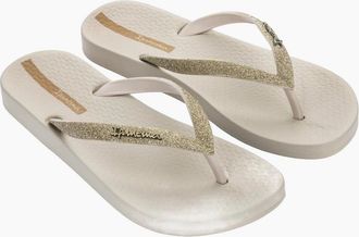 Ipanema Womens Ipanema Womens Lolita Fem Flip Flops - White/Tan - Size: 7