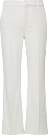 Comma Cropped broek - Dames - Broeken - Wit - Maat: L