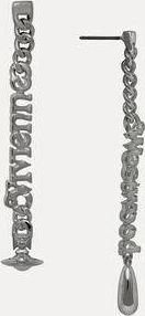 Vivienne Westwood Millicent Earrings Silver Swarovski Crystals Women