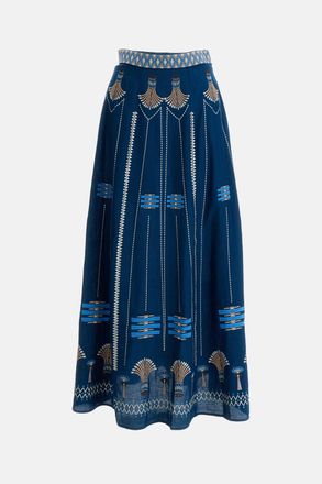 Emporio Sirenuse Gonna Camille Ricamo Ballerina