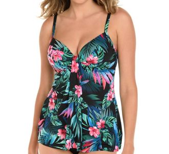 Miraclesuit Marina Underwire Tankini Top In Black