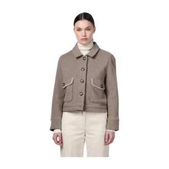 Mason's Chaqueta Odette - Jackets - Mujer - Beige - XS