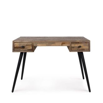 White Label Escritorio vintage de madera reciclada