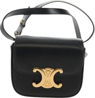 Celine Borsa a spalla vintage Triomphe Pre-owned - - Pre-owned - Donna - Nero - ONE SIZE