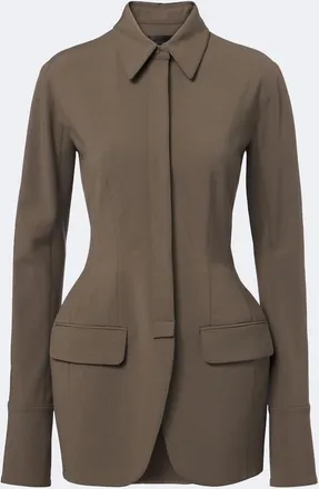 MUGLER Wool-blend jacket