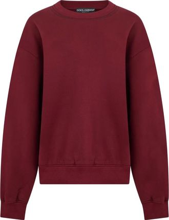 Dolce & Gabbana Uomo, Felpe, Rosso, XL, new